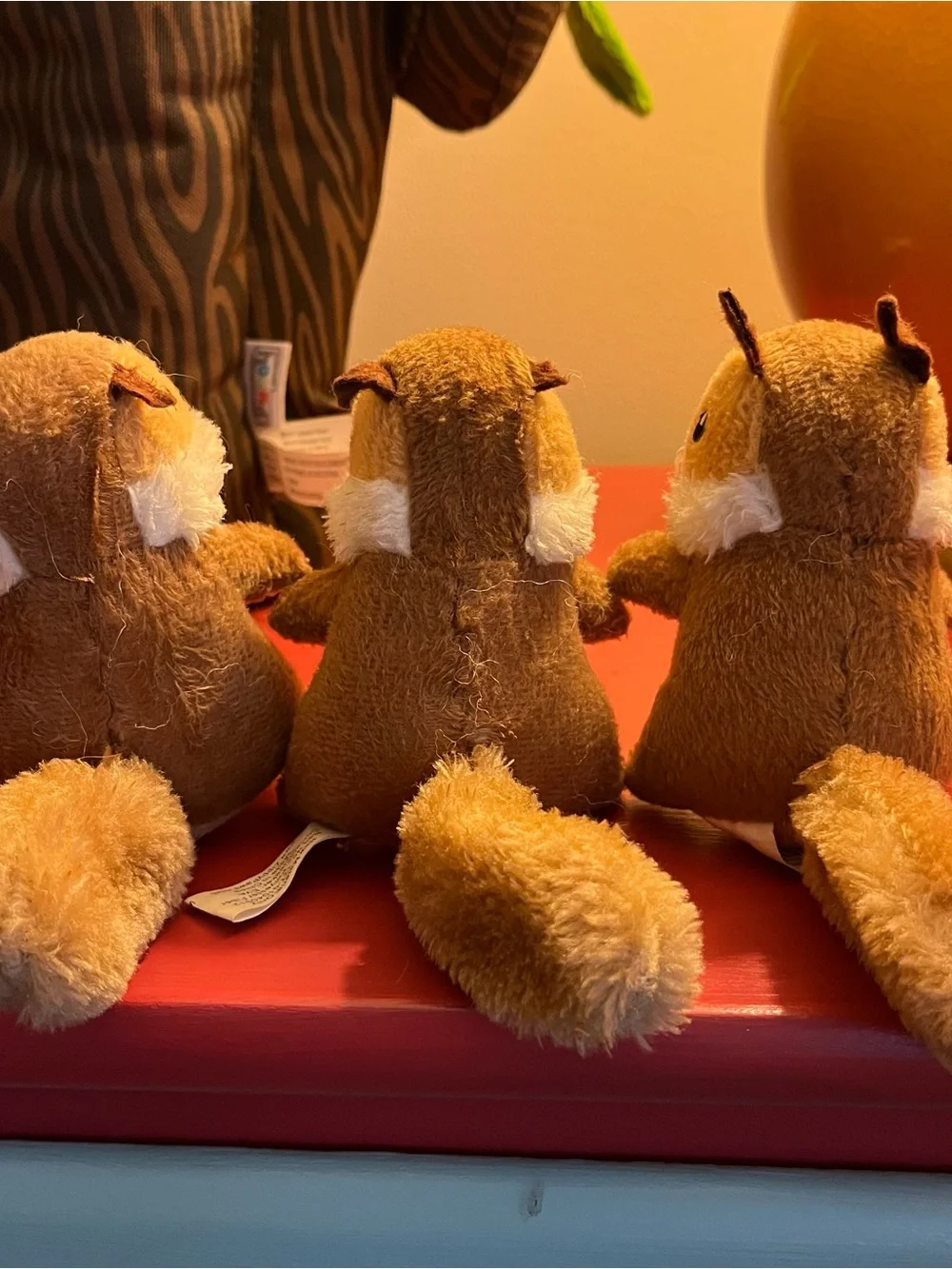 Outward Hound Hide-A-Critter series — Plush Log Hideout with squirrels
